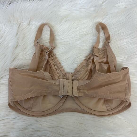 Wacoal Nude Sheer Mesh Underwire Bra Size 40G - Picture 5 of 6